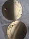 Lot Of 2 Sports Imports Solid Brass Hinged Panel Floorplate Volleyball GYMNASIUM