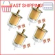 smseace 4Pcs 5/16 Inch fuel filter inline with 8Pcs Hose Clamps in line fuel fil