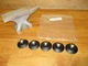 Edco XP-F50N-14M (LOT OF 5) *NEW* Vacuum Cup Flat 50mm Nitrile XP-F50N