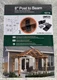 Ozco 52110 Ironwood Lite 8-inch Post to Beam, Black Galvanized Steel (2 per Pack