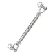 Jamiikury 2PCS M6 Jaw and Turnbuckle, M6, Stainless Steel & 
