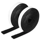Ptwola 2 Rolls Felt Strip with Adhesive Backing, Strong Self Black 