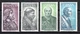 Spain Stamp Scott #C175-C178, 4p, Air Mail, Portraits, Set of 4, MLH, SCV$7.50
