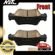 Set of 4 Front Ceramic Brake Pads For 2005-2007 2008-2010 Ford Escape D1047