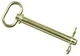DOUBLE HH 25625 Zinc Plated Hitch Pin, 5/8 x 6-1/4" DOUBLE HH 25625 Zinc Plated Hitch Pin, 5/8 x 6-1/4"
