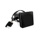 15 LED Brake Light Trailer Hitch Cover, Smoked Lens Square Brake Tail Black
