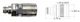 JMA UXP-4F-78 DIN Female 7/8" Coax Cable Connector - OEM Packaging Telecom