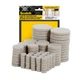 Scotch Felt Pads 162 PCS Beige, Furniture for Assorted Sizes, Beige Scotch Felt Pads 162 PCS Beige, Furniture for Assorted Sizes, Beige