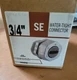HALEX 90662 3/4" Water-Tight Connector for UF Cable Individual Packages HALEX 90662 3/4" Water-Tight Connector for UF Cable Individual Packages