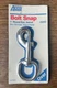 Vintage ACCO Bolt Snap 1&rdquo; Round Eye Swivel Zinc Die Cast Nickel Plated 225Z 1986