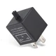 Leechio LED Flasher Relay, 12V 0.02A, Black, Plug-and-Play, Standard Black 