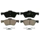 Wagner Brake ZD1047A Disc Brake Pad Set For 07-11 Escape Mariner Tribute