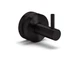 FHC PRH10RB Peg Robe/Towel Hook for 3/8" and 1/2" Glass - Oil Rubbed Bronze