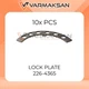 PACK OF 10 CATERPILLAR 2264365 LOCK PLATE - 10x PCS