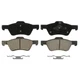Wagner Brake Disc Brake Pad Set P N Zd1047a
