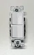 Commercial Grade Double Stack Rocker Decorative Single Pole Switch 15A 120-277V Commercial Grade Double Stack Rocker Decorative Single Pole Switch 15A 120-277V