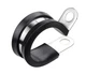 LOKMAN 20 Pack 1 Inch Stainless Steel Cable Clamp, Rubber Cushioned Insulated...
