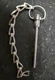 Quick Release Pin 3/16"dia 2.5"grip Stainless Steel Avibank Marine 3R2.50 +chain