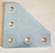 B-Line - B556 ZN - Five Hole Corner Gusset Plate - Unistrut
