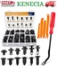 GOOACC - GRC-33 240PCS Bumper Retainer Clips Car Plastic Rivets Fasteners ...