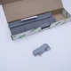 Pack of 37 Wago 3 Conductor Through Terminal Blocks 281-681 Gray