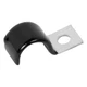 GRAINGER APPROVED CHV0407Z1 Half Clamp,Cushioned,Dia 3/16 In,PK50 6YDR3