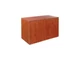 Alera ALEVA354824MC Valencia Series Reversible Return/Bridge Shell, 47-1/4w x 23