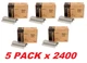 Bostitch SW7437 Staples 5/8 in. Leg 1-3/8 in. Crown Packaging Staple, 5PK x 2400