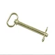 DOUBLE HH 25611 Zinc Plated Hitch Pin, 3/8 x 4-1/4"