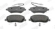 JURID 573096J brake pad set, disc brake for Citroen, Fiat, Lancia, Peugeot JURID 573096J brake pad set, disc brake for Citroen, Fiat, Lancia, Peugeot