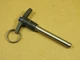 (3/8" X 2.25" " GRIP LENGTH AVIBANK (T HDL) BALL-LOCK QUICK RELEASE PIN - Used