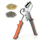 Grommet Tool Kit, 3/8 inch(10mm) Handheld Metal Eyelet Pliers Hole Punch Tool...