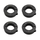 AZSSMUK Single Split Clamp-On Shaft Collar of Metal Material 1 inch 1", Black AZSSMUK Single Split Clamp-On Shaft Collar of Metal Material 1 inch 1", Black