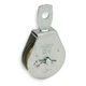 Swivel Eye Pulley, Zinc, 1Rcf3 Swivel Eye Pulley, Zinc, 1Rcf3