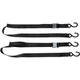 Fire Power 1.5" X 6' TIE-DOWN SOFT-TIE BLACK 2/PK 29-13075