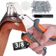 BIZOEPRO Grommet Tool Kit, 500 pcs 3/8 Inch 10mm Grommets, Grommet Kit, Eyele...