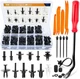 GOOACC 380Pcs Car Automotive Push Pin Rivet with Fastener Remover Trim Clips Kit
