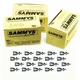 Sammys SWD 10 3/8 Inch Horizontal Thread Rod 1/4-14 x 1 Inch Screw Steel 75 Pcs