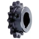 Tsubaki 50B24f-1 Single Strand Sprocket, 50 Chain Size, 1 Bore Dia., 24 # Of