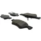 Centric 105.10472 Posi Quiet Ceramic Brake Pads With Shims And Hardware