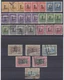 COLOMBIA 1950 LANSA Sc C175-C185 Yvert PA188-197 (29x) SET SHADES USED &euro;127.10