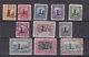 (colombia)1950 Sc C175/85 air,optd L,set used      u1383