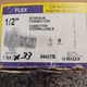 33 Halex 1/2" Flex Screw in Connector 04405B 33 Halex 1/2" Flex Screw in Connector 04405B