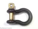 (1) 1/2" x 1-15/16" Farm Clevis / Screw Pin Shackle 6,500lbs WLL Double HH 24045