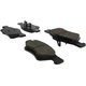 Centric 105.10473 Posi Quiet Ceramic Brake Pads With Shims And Hardware