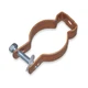NVENT CADDY CD2B37CP One Piece Pipe Clip,Loop,Steel 1XJR9