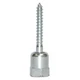 Sammys 8137957 Sammys Vertical Rod Hanger, Steel, 1/4"-20 Size, 1" L, Steel