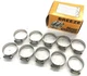 Breeze Hose Clamps Pack Of 10 64024 NOS