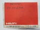 HILTI 100 W6-20-32 D12 24279/2 Threaded Studs  Box of 100