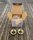 (4 PCS) MOEN 935-001: Flo Tailpiece Assembly 1.26" x .88" Plumbing Tail Brass